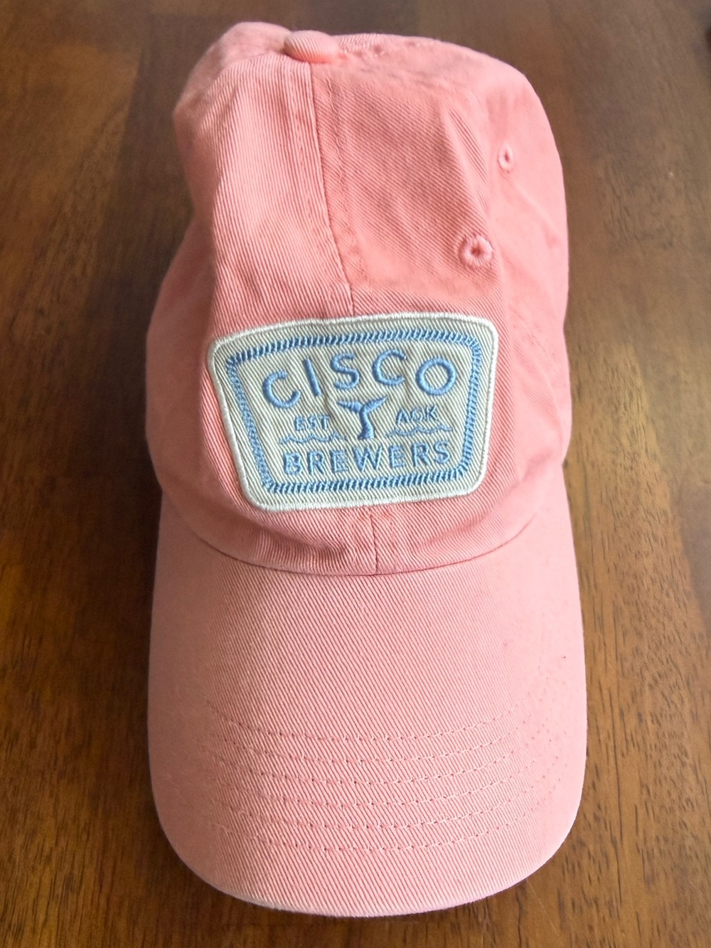 Cisco Brewers NANTUCKET / ACK Pink Baseball Cap